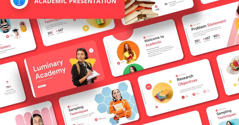 Academic Modern PowerPoint Template