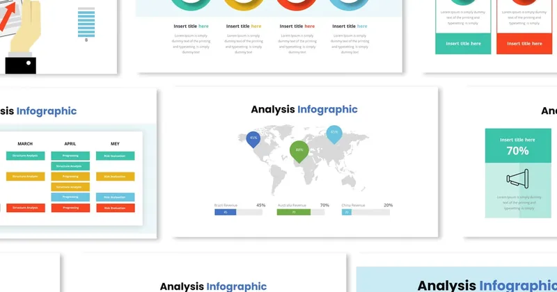 Analysis Infographic Keynote PowerPoint Template