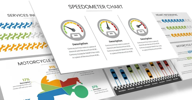 Automotive Infographic for Keynote PowerPoint Template