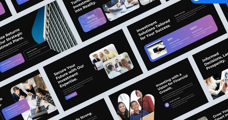 Business Investment Keynote PowerPoint Template