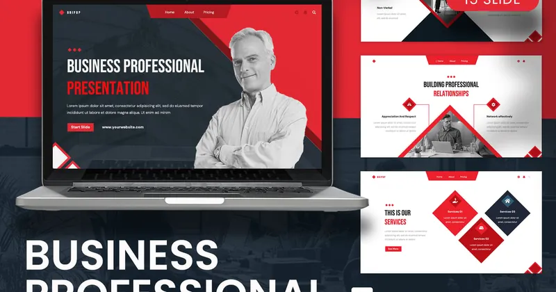 Business Professional Keynote PowerPoint Template