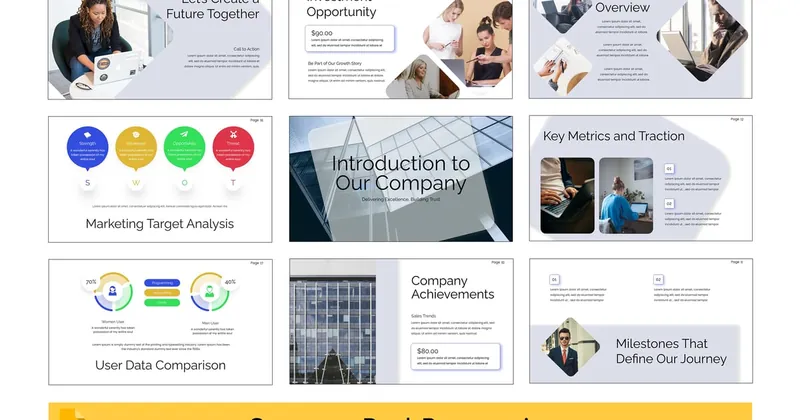 Corporate Deck PowerPoint Template