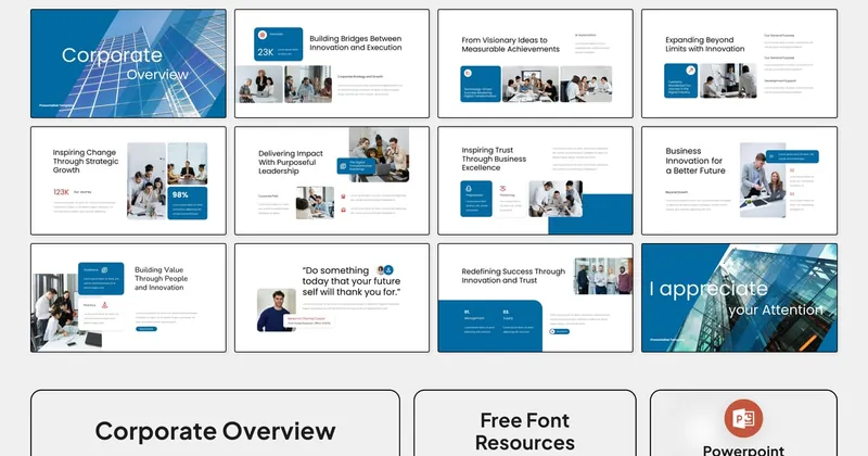 Corporate Overview PowerPoint Template