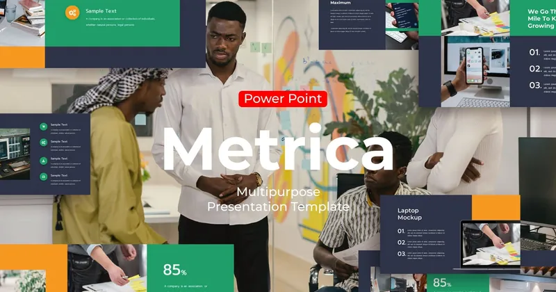 Corporate PPT PowerPoint Template