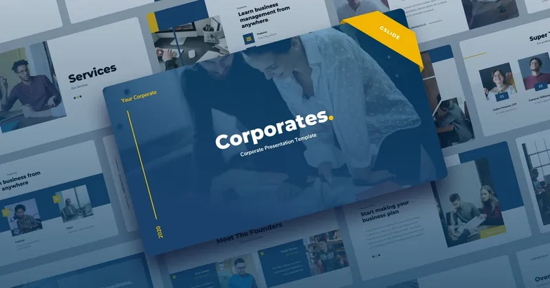 Corporates Google Slides Presentation PowerPoint Template