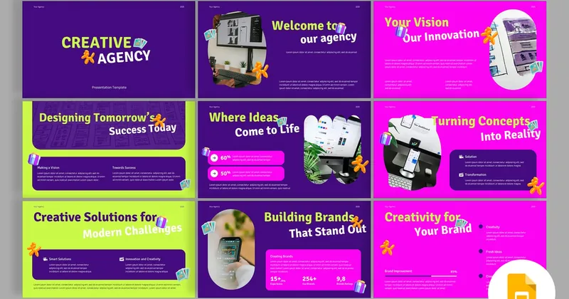 Creative Agency PowerPoint Template