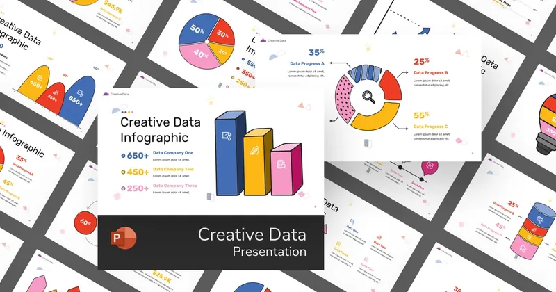 Creative Data PowerPoint Template