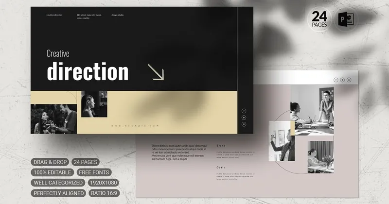 Creative Direction PowerPoint Template