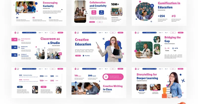 Creative Education PowerPoint Template