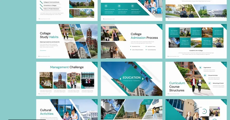 Education PowerPoint Template for Teaching