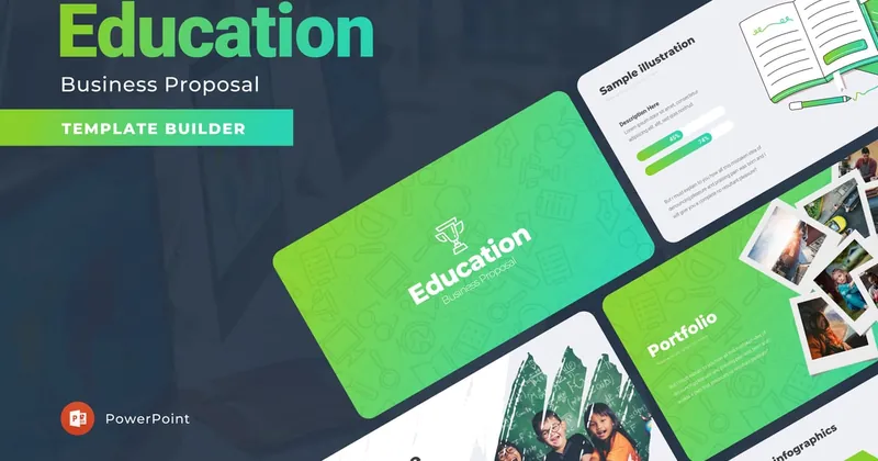 Education PowerPoint Template for Teaching