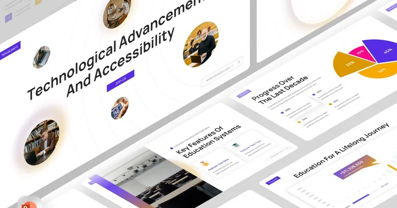Education PowerPoint Template for Teaching