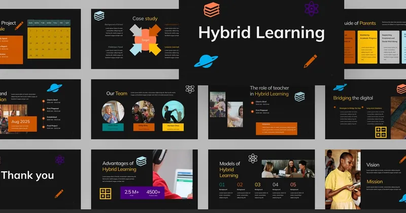 Education School PowerPoint Template