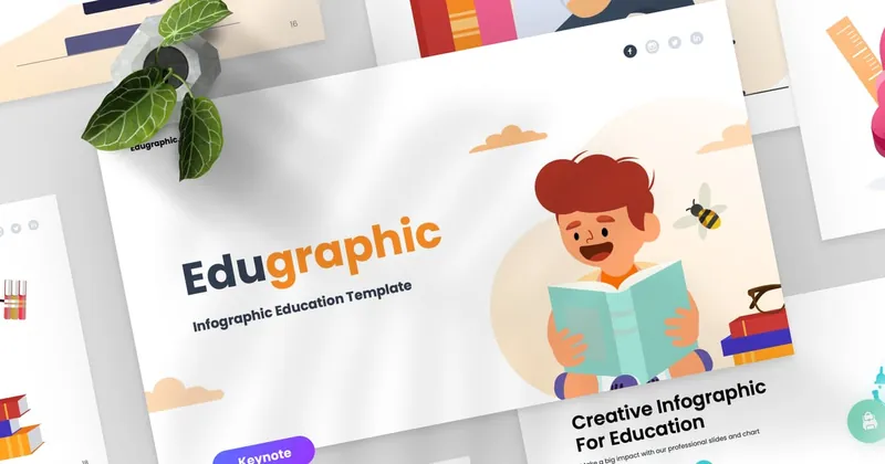 Edugraphic Education Infographic Keynote PowerPoint Template