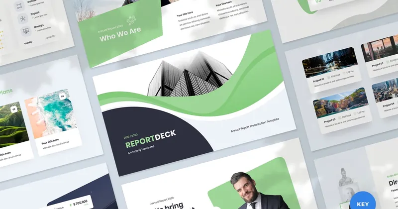 Infographic PowerPoint Template for Data Visualization