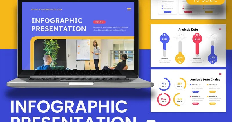 Infographic Keynote Presentation PowerPoint Template