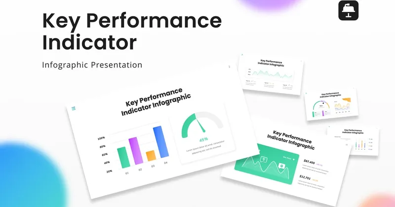 Key Performance Indicator Infographic PowerPoint Template