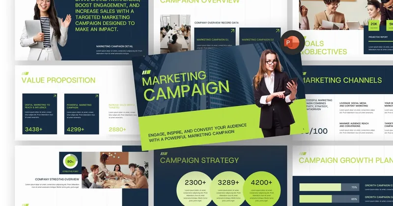 Marketing Campaign PowerPoint Template