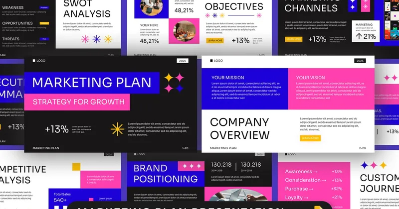 Marketing Plan PowerPoint Template