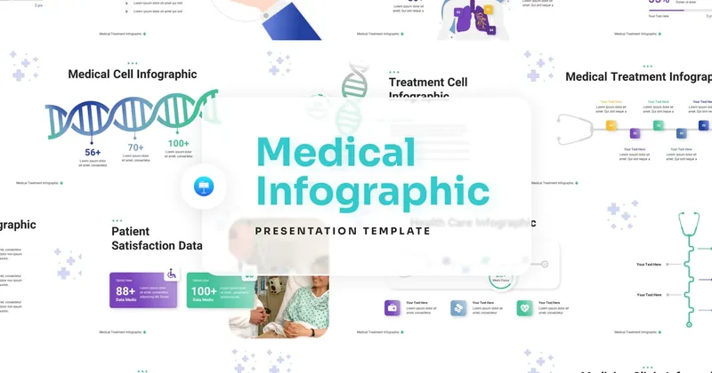 Medical Infographic Keynote PowerPoint Template