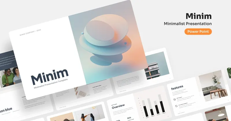 Minim Minimalist PowerPoint Presentation Template