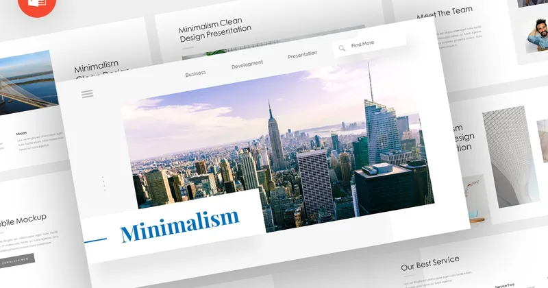 Minimalism PowerPoint Template