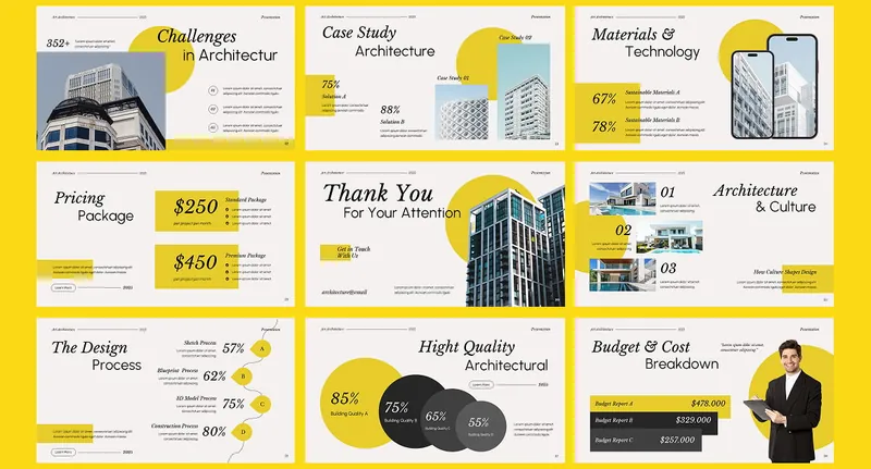 Modern Architecture PowerPoint Template