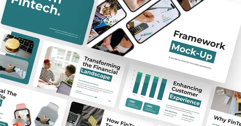 Modern Fintech PowerPoint Template