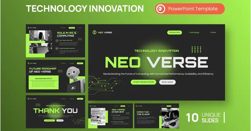 Modern Technology PowerPoint Template