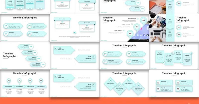 Modern Timeline PowerPoint Template