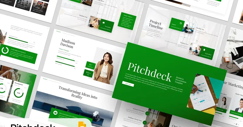 Pitch Deck PowerPoint Template