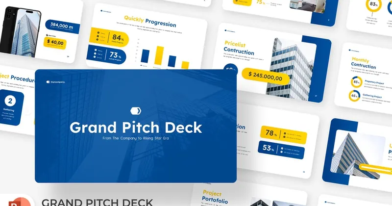 Pitch Deck PowerPoint Template