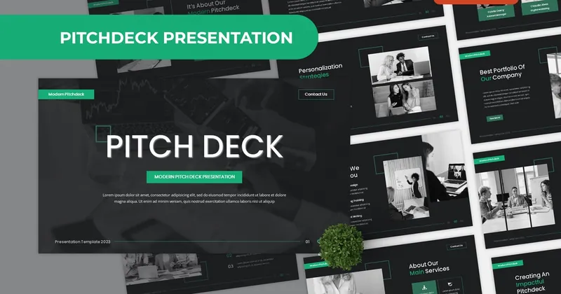Pitch Deck PowerPoint Template