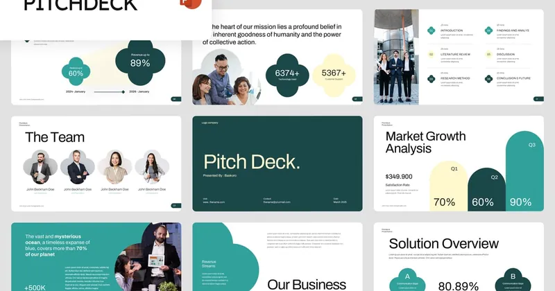 Pitch Deck PowerPoint Template