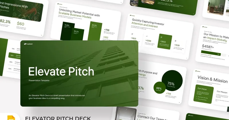 Pitch Deck PowerPoint Template