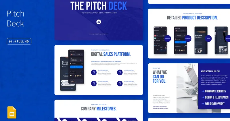 Pitch Deck PowerPoint Template