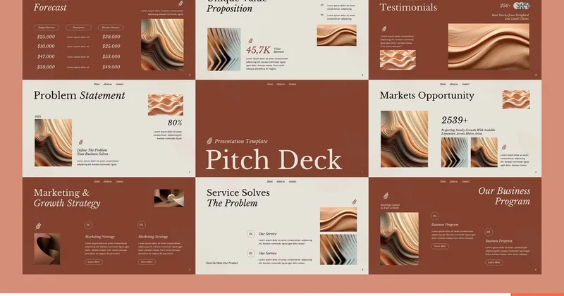 Pitch Deck PowerPoint Template