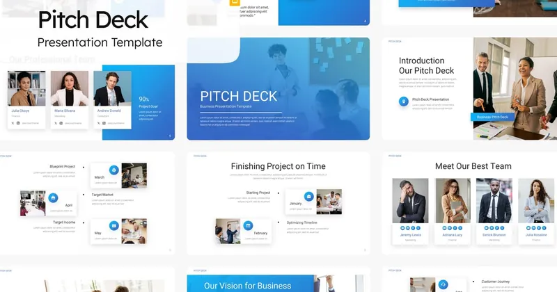 Pitch Deck PowerPoint Template