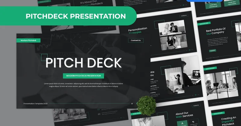 Pitch Deck PowerPoint Template