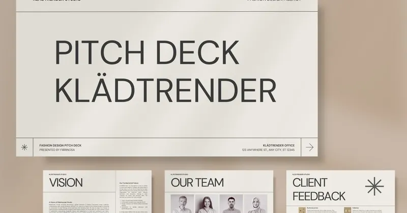 Pitch Deck PowerPoint Template