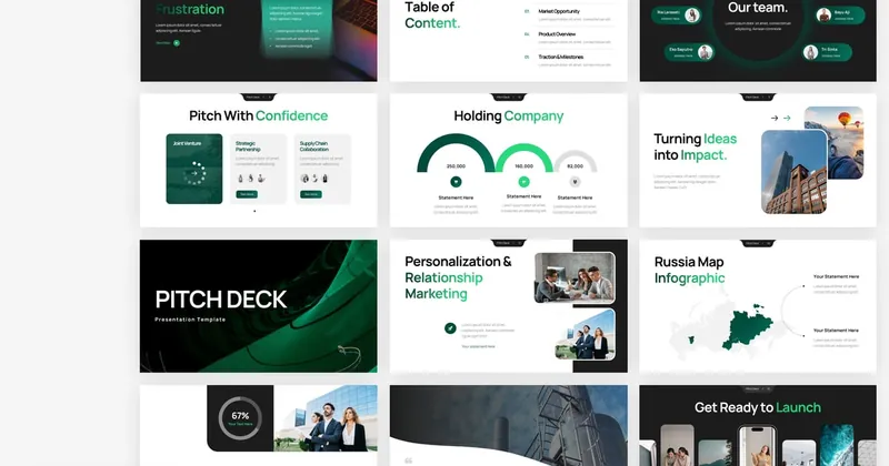 Pitch Deck PowerPoint Template