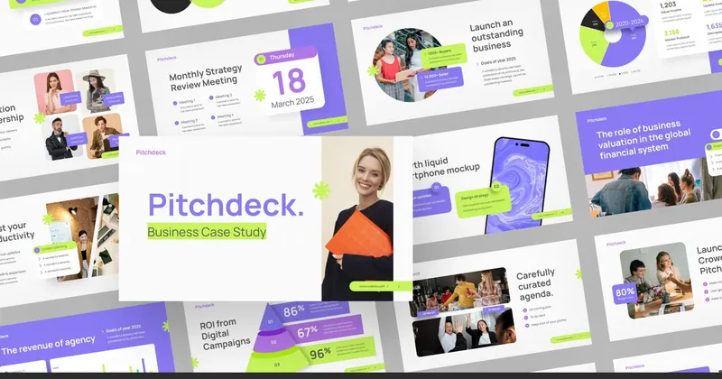 Pitch Deck PowerPoint Template