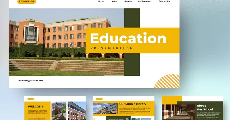 Professional Academic & Course PowerPoint Template