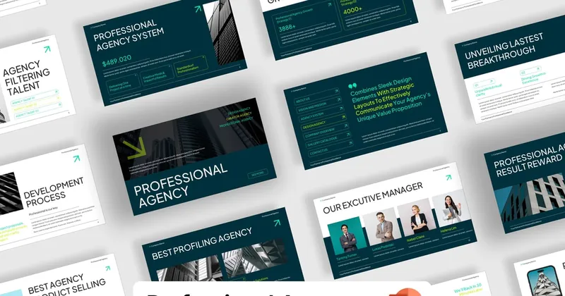 Professional Agency PowerPoint Template