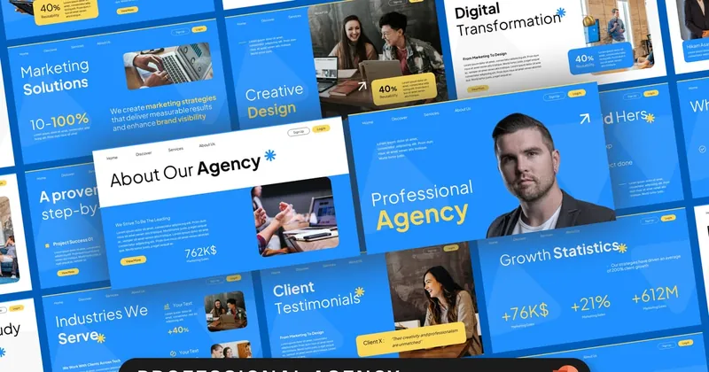 Professional Agency PowerPoint Template