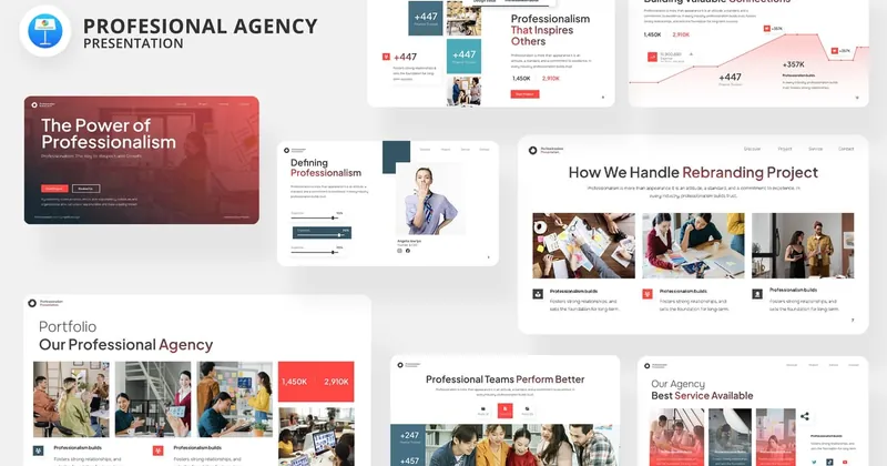 Professional Agency Keynote PowerPoint Template