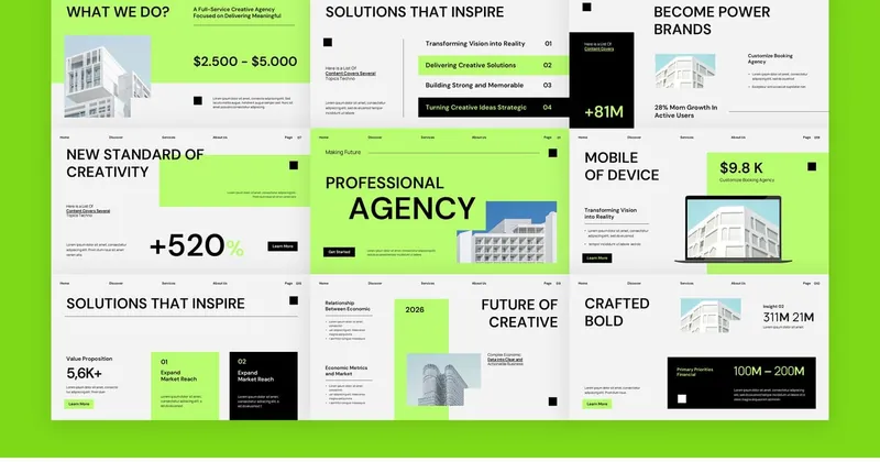 Professional Agency PowerPoint Template