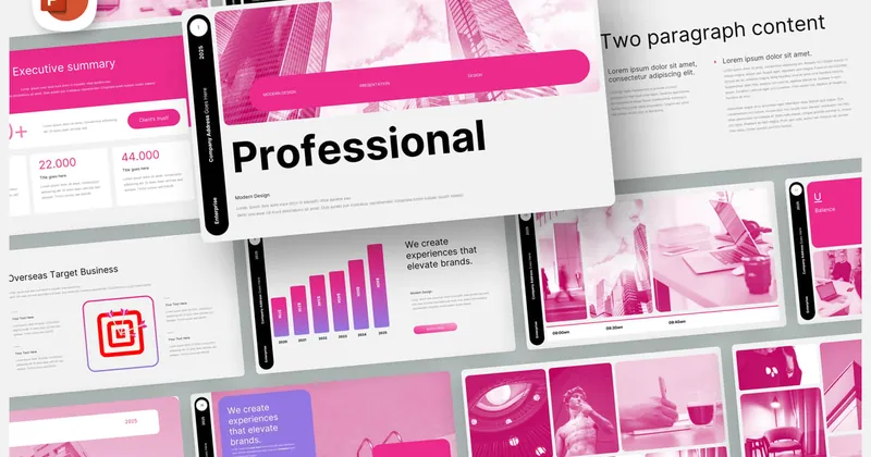 Professional Business PowerPoint Template