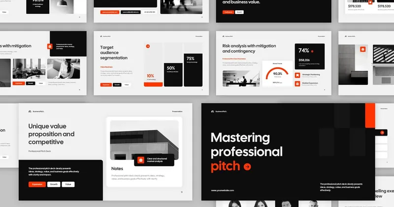 Professional Pitch Keynote PowerPoint Template