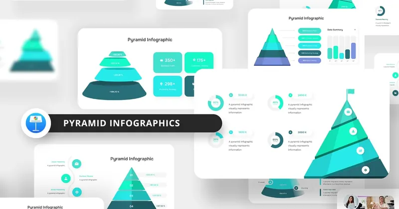 Pyramid Infographics PowerPoint Template